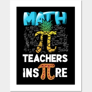 math pi teacher inspire Posters and Art